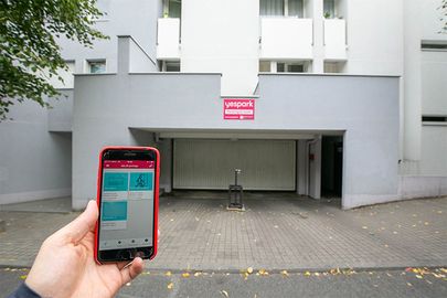 Parking Hôpital Paul Guiraud - avenue Hautes Bruyères - Villejuif