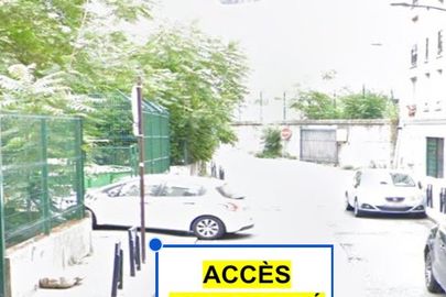 Parking Métro Porte de la Chapelle - rue de la Chapelle - Paris 18