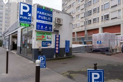 Parking Paris - place des Fêtes - Télégraphe