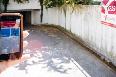 Parking Tramway Observatoire - rue Edel - Strasbourg