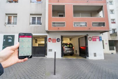Parking Porte de Montreuil - rue des Orteaux - Paris