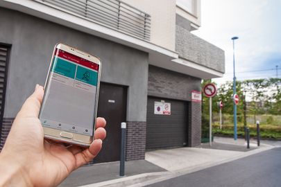Parking Tramway Auguste Delaune - rue Julie Victoire Daubié - Bobigny 2
