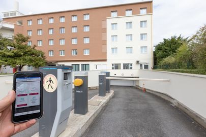 Parking RER Val-d'Europe - impasse du Pont de Fer - Montévrain