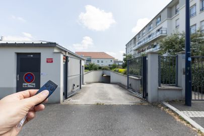 Parking Médiathèque Albert Schweitzer - rue Filardeau - Dammarie les Lys