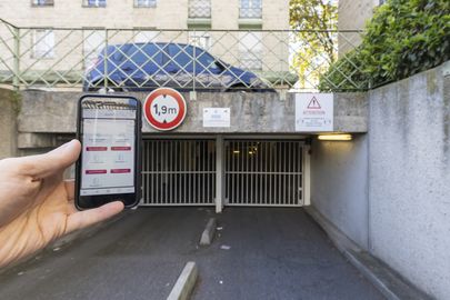 Vignette parking Médiathèque des Fontenelles - rue des Fontenelles - Nanterre