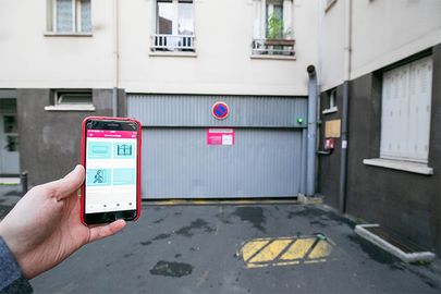 Vignette parking Cimetière du Père-Lachaise - rue des Amandiers - Paris 20