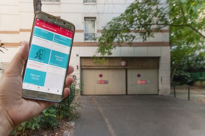 Parking Gare Courbevoie - rue de Bitche