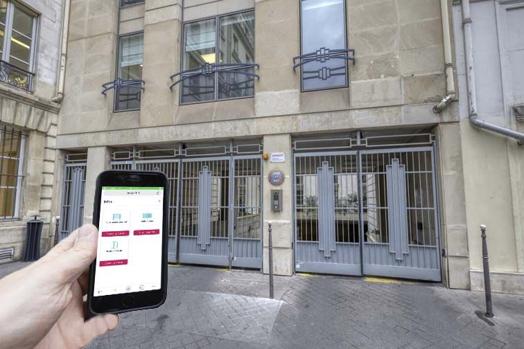 Parking Métro Quatre-Septembre - rue Marsollier - Paris 2 75002