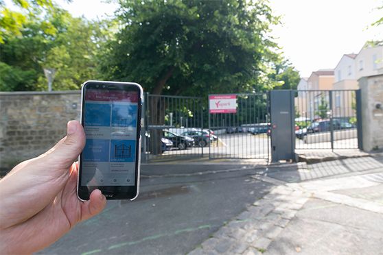 Vignette parking Gare RER Maisons Laffite - rue du Mesnil