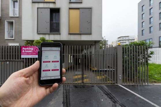 Vignette parking Tramway Pont de Bezons - rue Julius et Ethel Rosenberg