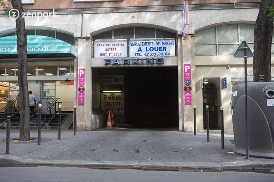 Vignette parking Paris - Marché des Batignolles - Parc Clichy-Batignolles