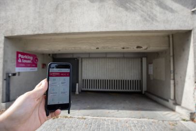 Parking Bibliothèque Maurice Genevoix - rue de la Croix Moreau - Paris 18