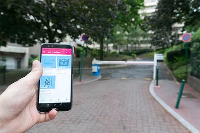 Parking Les Hôpitaux de Saint Maurice - rue des Saules