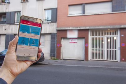 Parking Evariste Galois - Paris 20