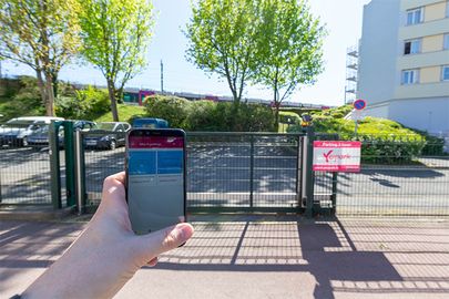 Parking Gare de Marly le Roi
