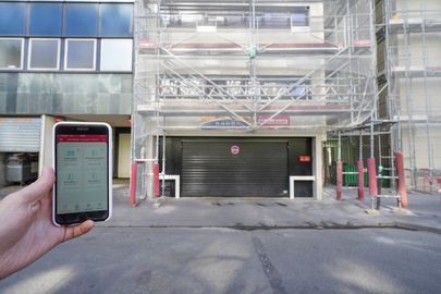 Parking Métro Porte d'Italie - rue Gandon - Paris 13