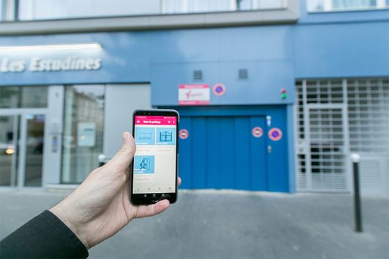 Vignette parking Les Estudines Paris Porte d'Ivry