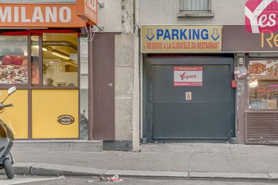 Vignette parking Métro Belleville - rue de l'Orillon - Paris 11
