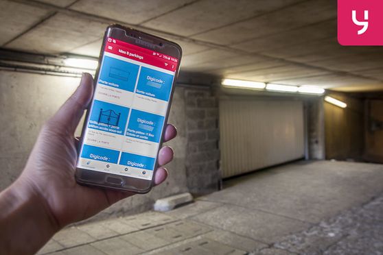 Vignette parking Métro Hoche - rue des Grilles - Pantin