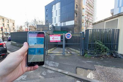 Parking Ecole Jean Lurçat - boulevard Marcel Paul - Ile-Saint-Denis - L'Île Saint Denis