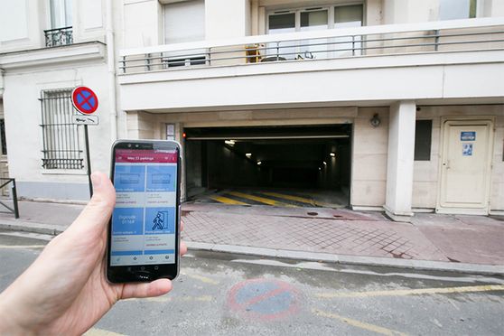 Vignette parking Gare Clichy Levallois - rue Trezel - Levallois Perret