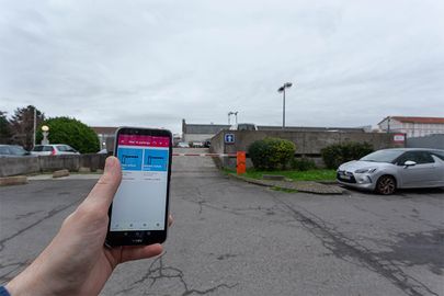 Parking Tramway Petit Noisy - rue René Clément - Noisy le Sec