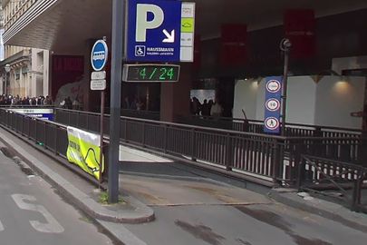 Vignette parking Galeries Lafayette - boulevard Haussmann - Paris 09