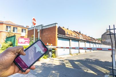 Parking Ecole primaire Montaigne - rue Lacroix - Roubaix