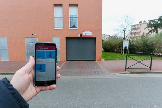 Vignette parking Tram Mail de la Plaine - rue de Picardie - Clamart