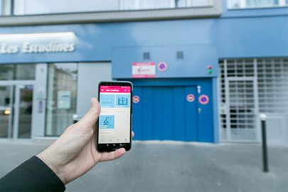 Vignette parking Les Estudines Paris Porte d'Ivry