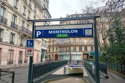 Parking Paris - rue Mayran - Saemes
