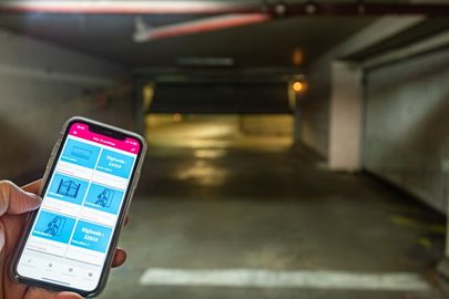 Parking Métro République - Villeurbanne - rue Descartes