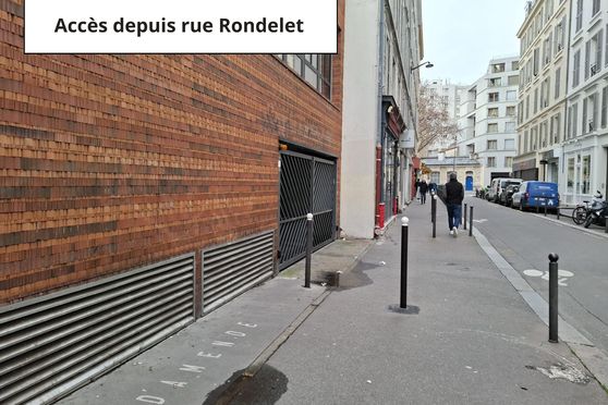 Vignette parking Reuilly - Diderot - rue Rondelet - Paris 12