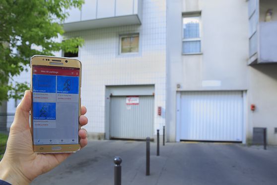 Vignette parking Rosa Parks - rue de l'Ourcq - Paris 19