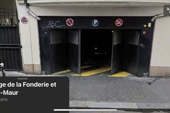 Vignette parking Métro Parmentier - rue Saint Maur - Paris 11