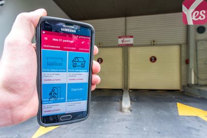 Parking Tramway Faubourg de l'Arche - rue de Dieppe - Courbevoie