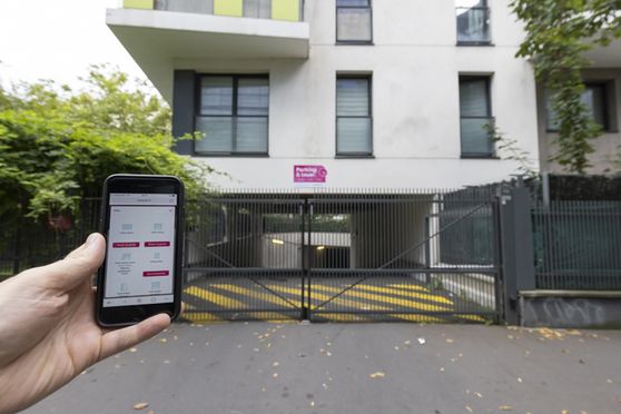 Vignette parking Stade Dominique Rocheteau - rue Sarah Bernhardt - Asnières sur Seine