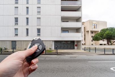 Parking Université de Bordeaux - Campus Carreire - rue de Bethmann - Pessac