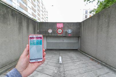 Parking Stade de La Briqueterie - square du Docteur Courcoux - Les Lilas