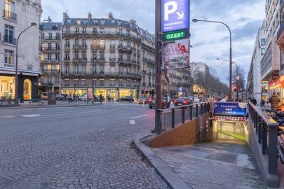 Parking Métro Miromesnil - boulevard Haussmann - Paris 8