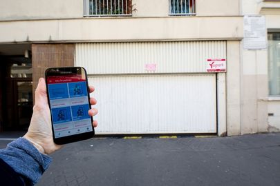 Vignette parking Métro Philippe Auguste - rue de la Folie Regnault - Paris 11