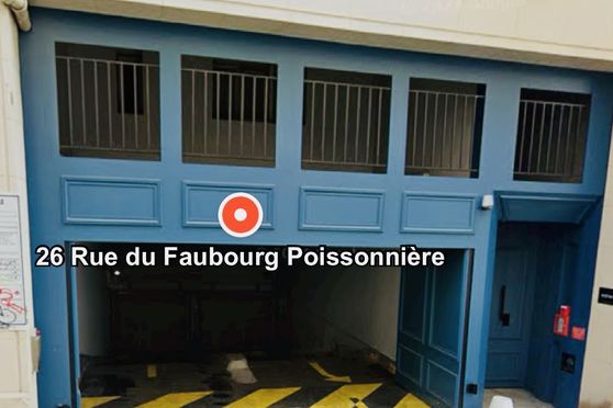 Vignette parking Pôle santé Bergère - rue du faubourg Poissonnière - Paris 10