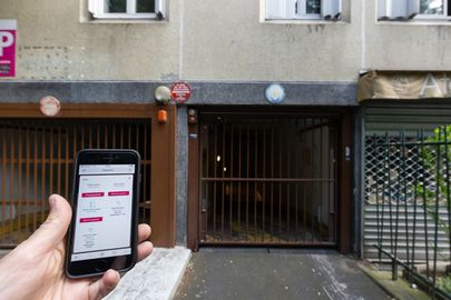 Vignette parking Jardin Rébéval - rue Rébéval - Paris 19