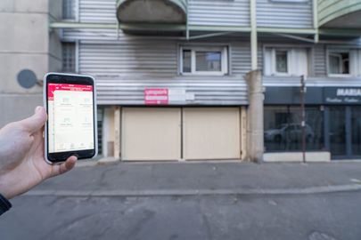 Parking Métro Robespierre - rue François Arago - Montreuil