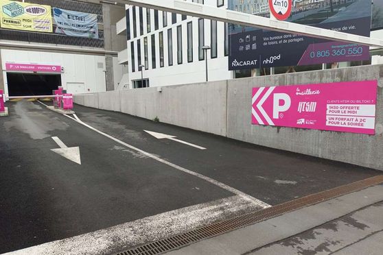 Vignette parking Villeneuve d'Ascq - La Maillerie - Visiteurs