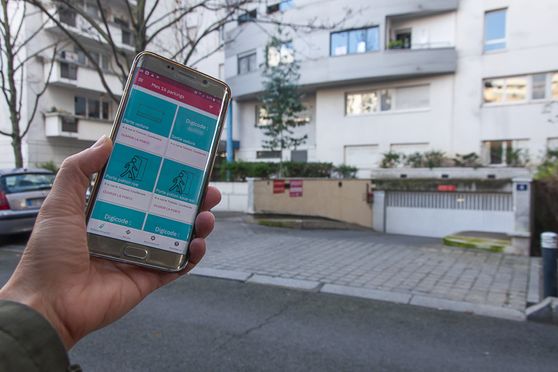 Vignette parking Cimetière de Neuilly - rue le Tintoret - Courbevoie