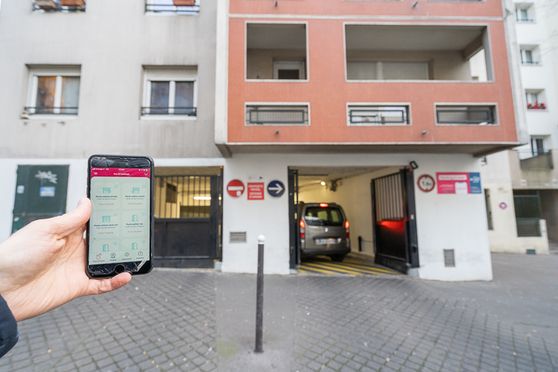 Vignette parking Porte de Montreuil - rue des Orteaux - Paris