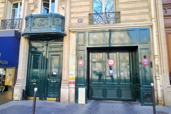 Vignette parking Métro Ternes - boulevard de Courcelles - Paris 8