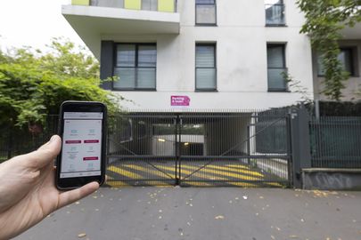 Parking Stade Dominique Rocheteau - rue Sarah Bernhardt - Asnières sur Seine