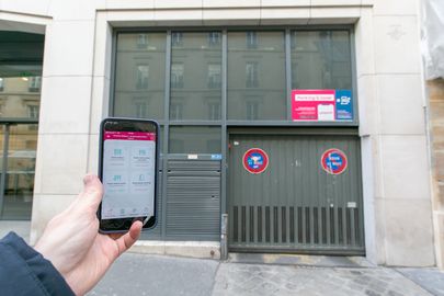 Vignette parking Fontaine Wallace - rue de Londres Paris 8